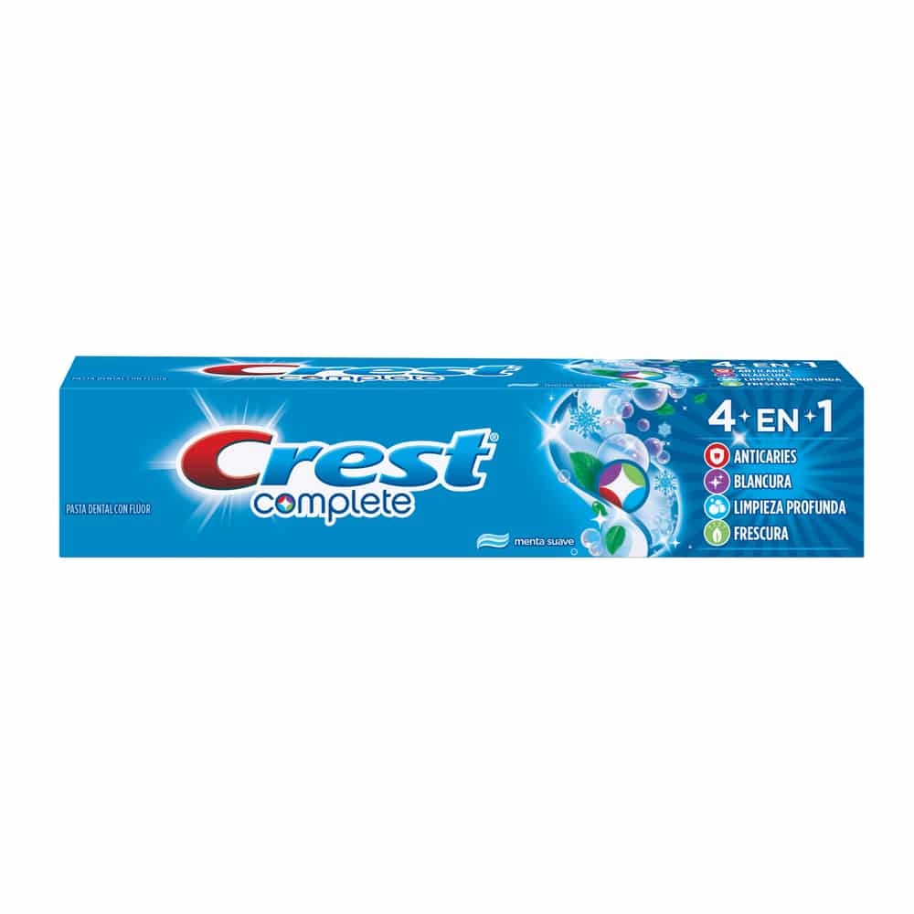 Pasta dental Crest Complete 4 en 1 (100 ml / 3.4 fl oz)