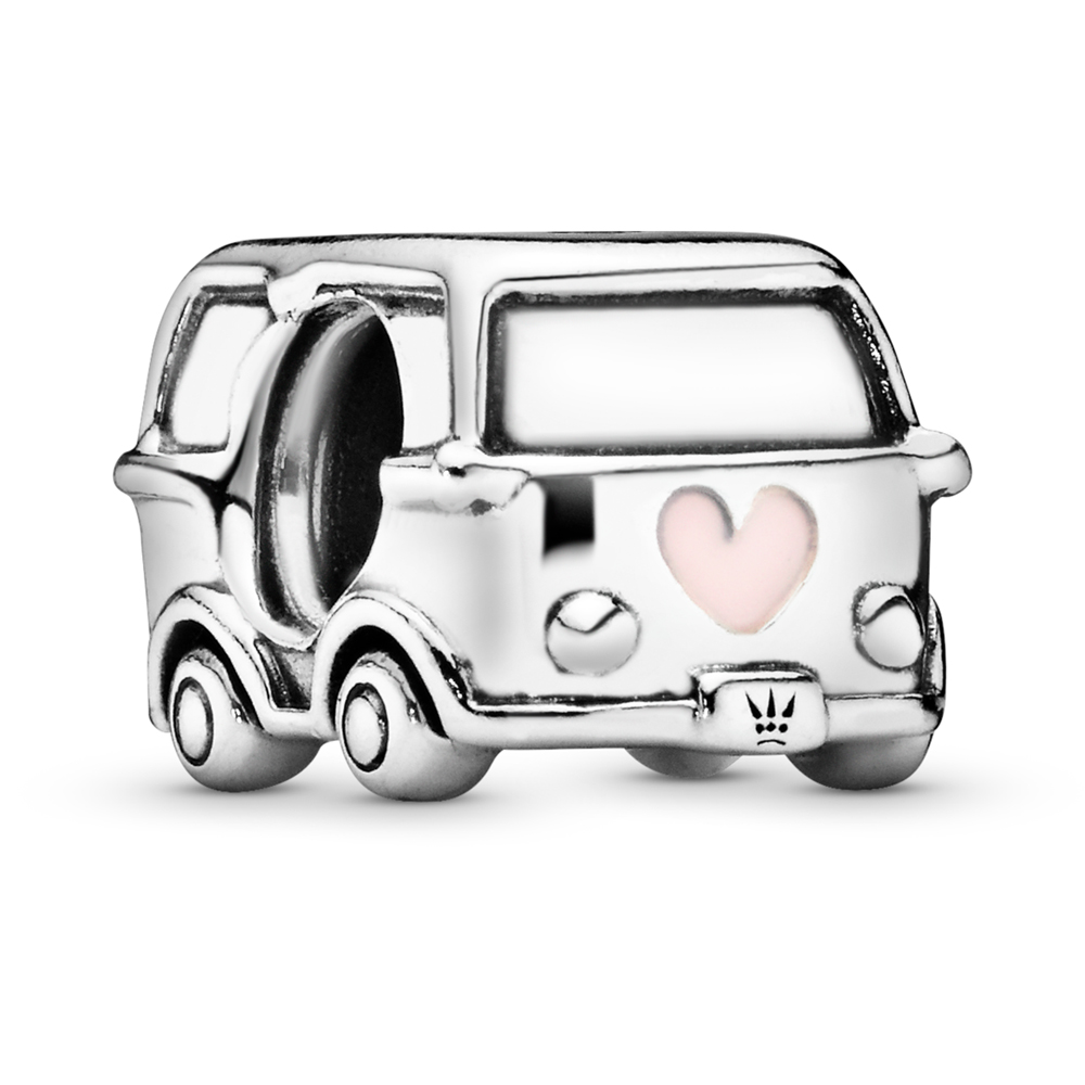 Charm de plata estilo Pandora caravana
