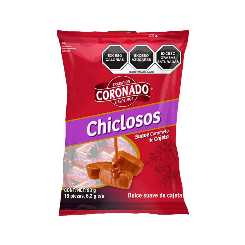 Dulce de leche chicloso Coronado (93 g / 3.28 oz)