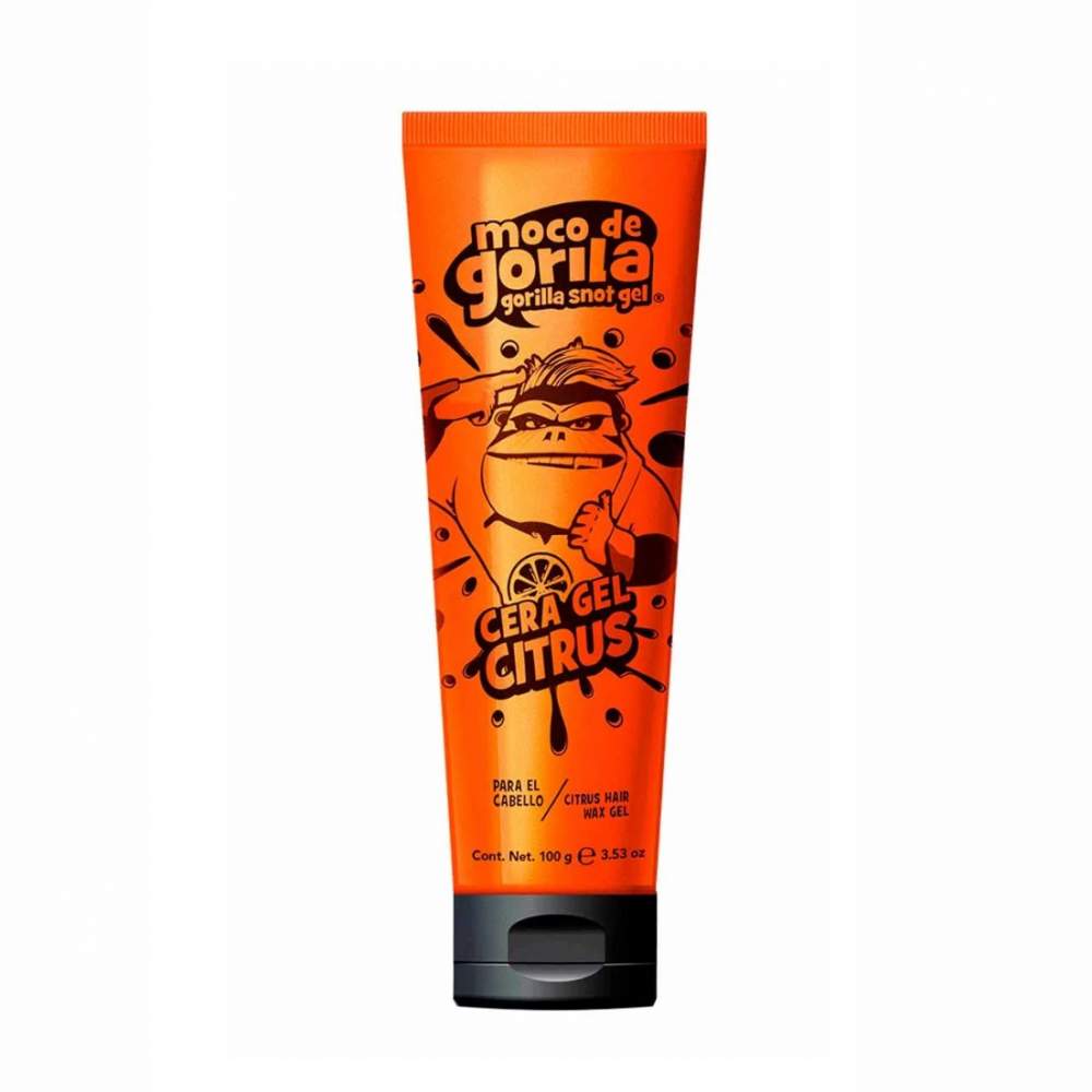 Cera en gel para peinar Moco de Gorila Citrus (100 g / 3.5 oz)