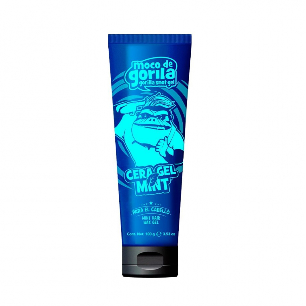 Cera en gel para peinar Moco de Gorila Mint (100 g / 3.5 oz)