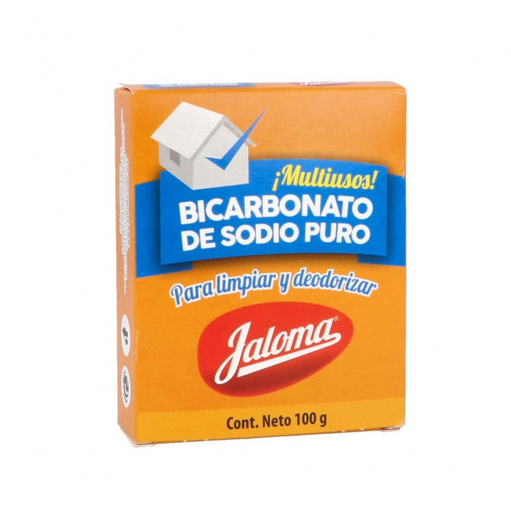 Bicarbonato de sodio puro multiusos Jaloma (100 g / 3.5 oz)