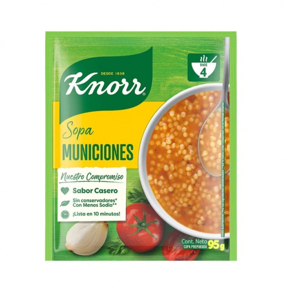 Sopa de municiones Knorr (95 g / 3.35 oz)