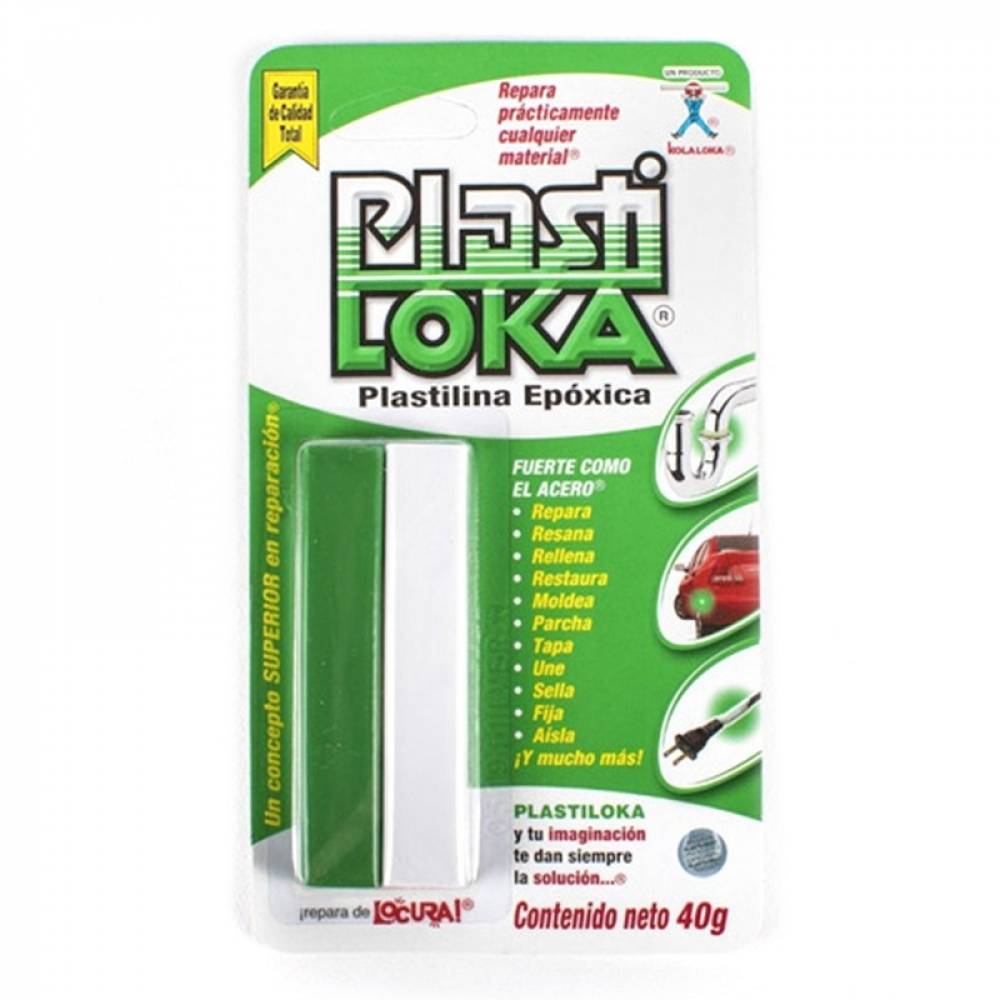 Plastilina epóxica Plastiloka (40 g / 1.41 oz)