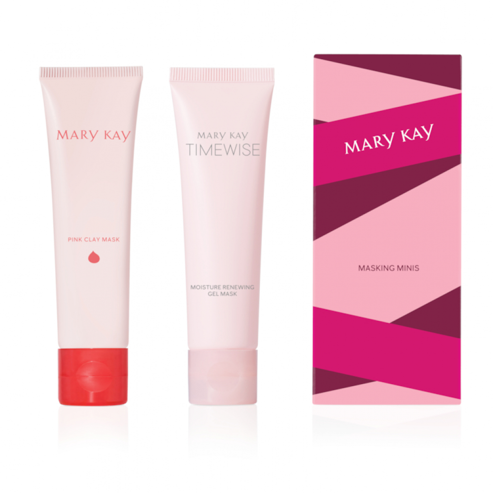 Conjunto de mini mascarillas Pink Edition de Edici贸n Limitada Mary Kay