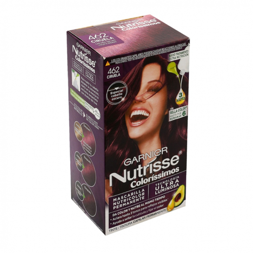 Tinte para el cabello No.462 tono ciruela Nutrisse Garnier
