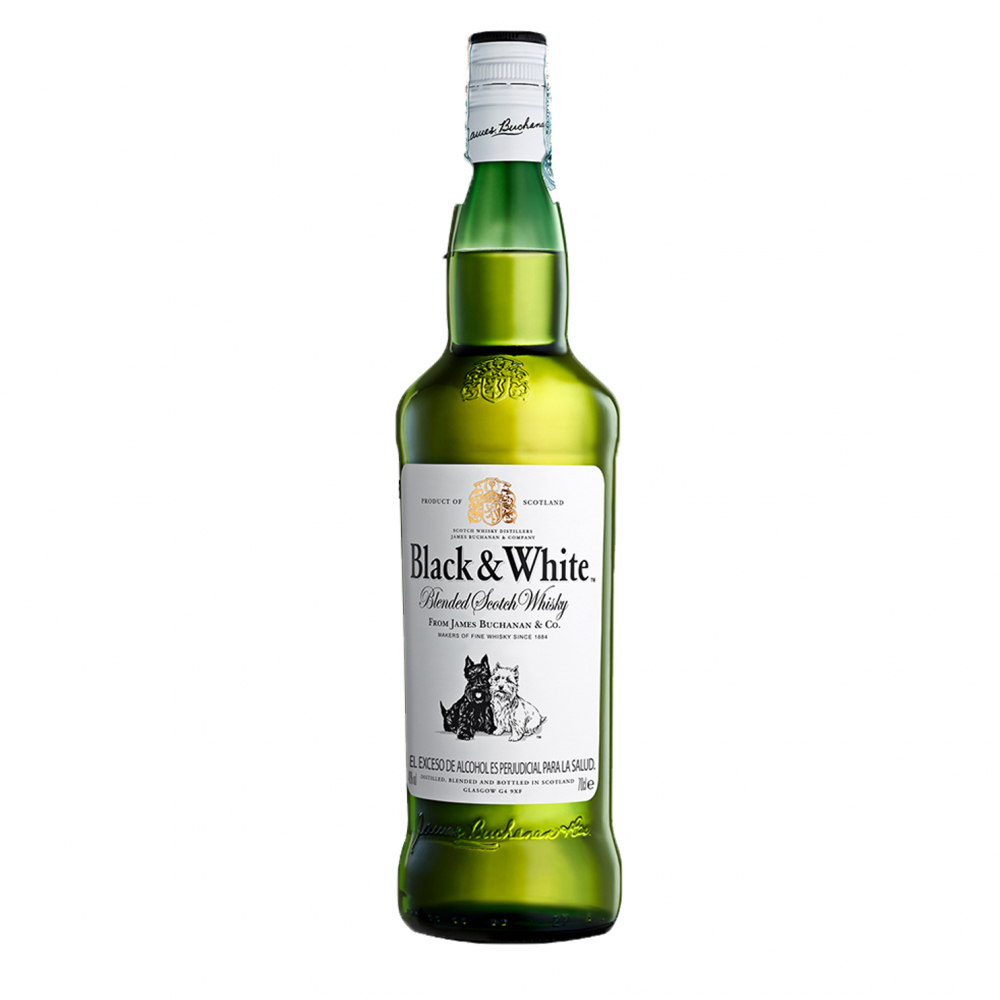 Whisky Black & White (750 ml)