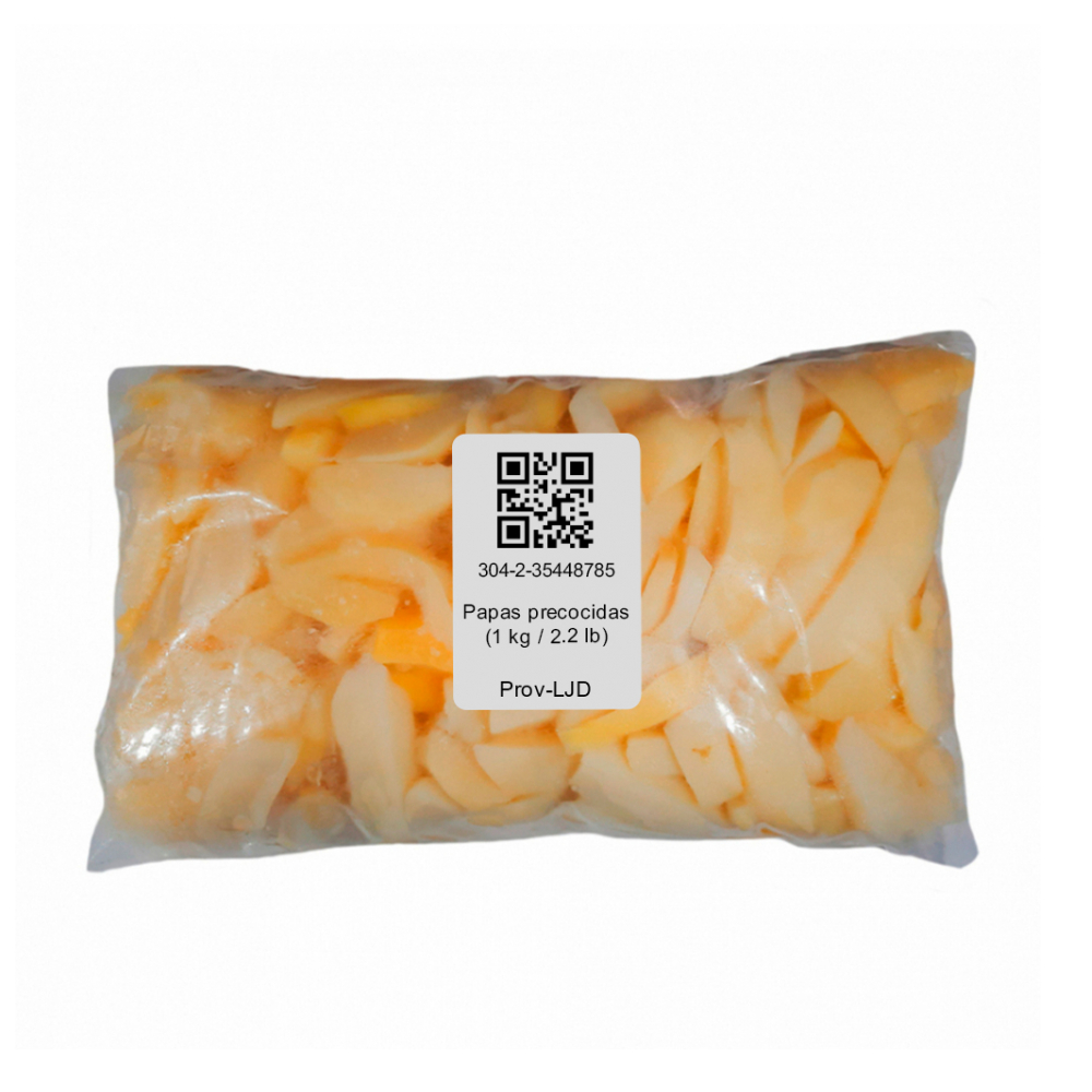 Papas precocidas (1 kg / 2.2 lb)