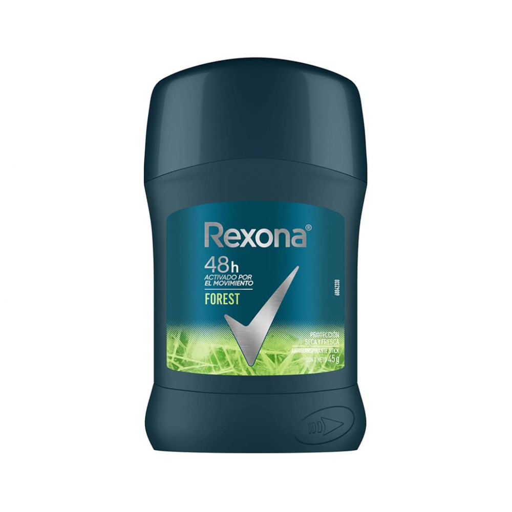 Desodorante en barra para hombre Forest Rexona (45 g / 1.58 oz)