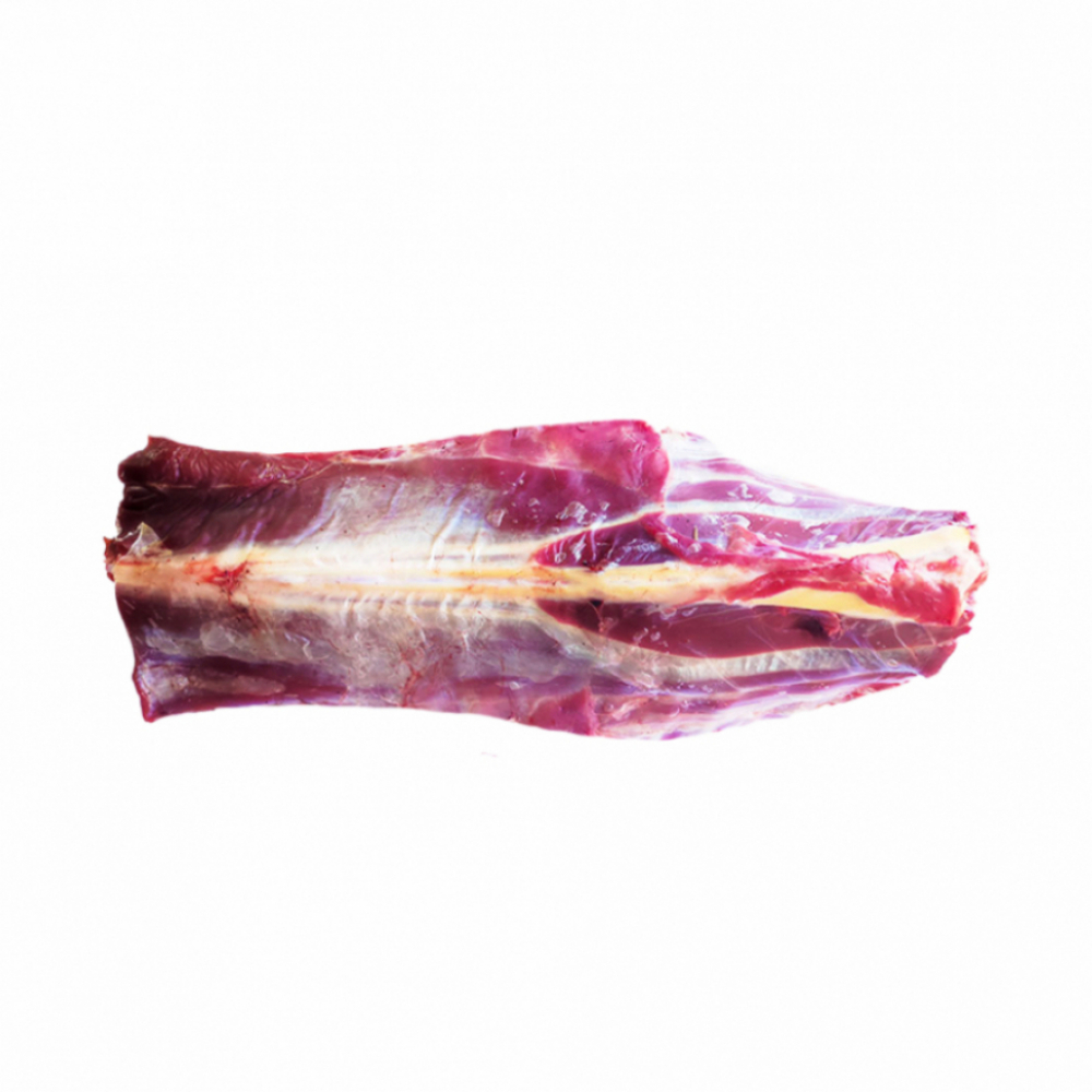 Lomo de carnero sin piel y con hueso (3.17 kg / 7 lb)