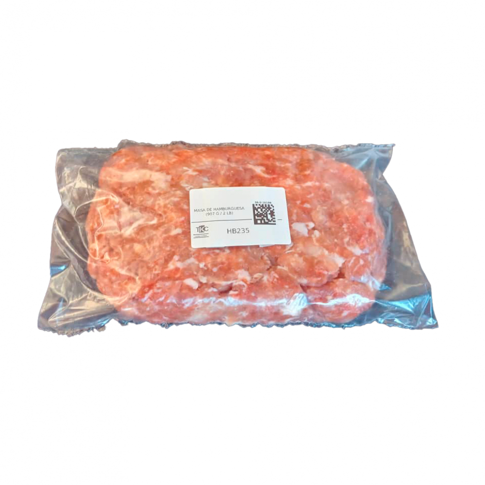 Masa de Hamburguesa especial (907 g / 2 lb)