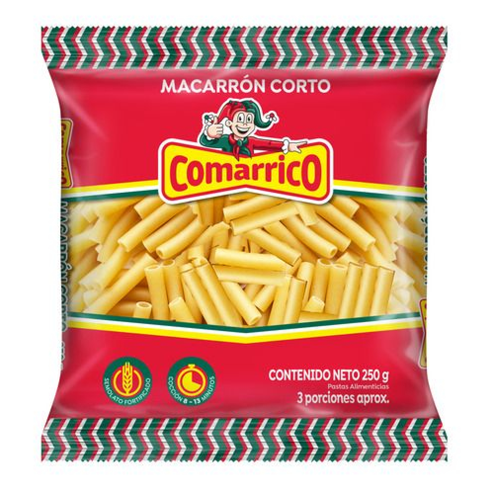Pasta macarrón corto Comarrico (250 g / 8.8 oz)