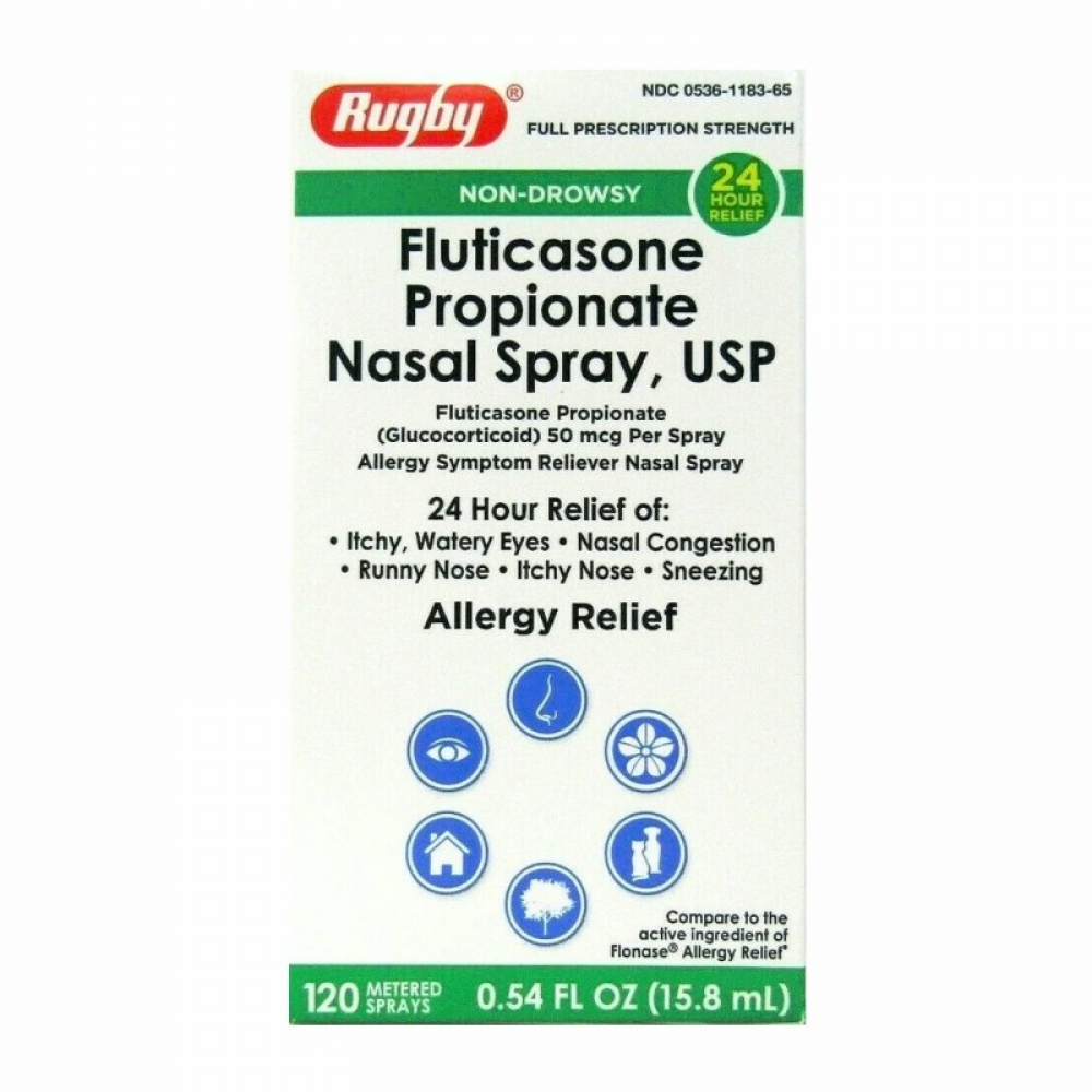 Spray nasal de propionato de fluticasona (9.9 ml / 0.34 oz fl)
