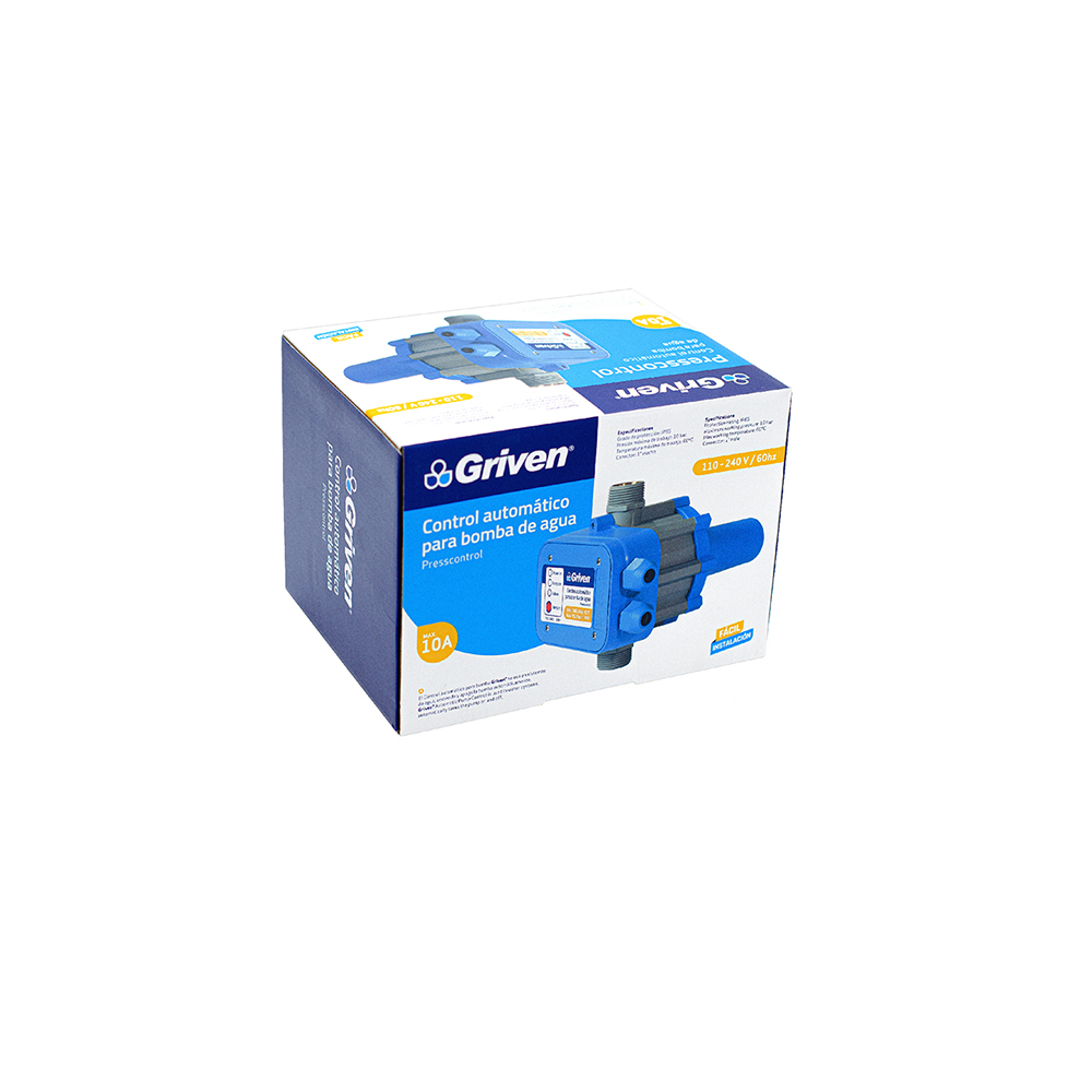 Control automático para bomba de agua 110V Griven
