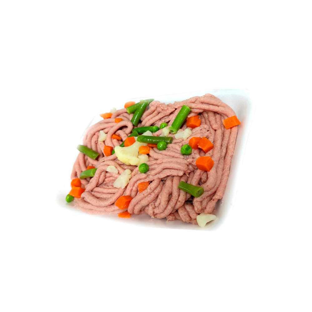 Picadillo de pollo con vegetales (454 g / 1 lb)