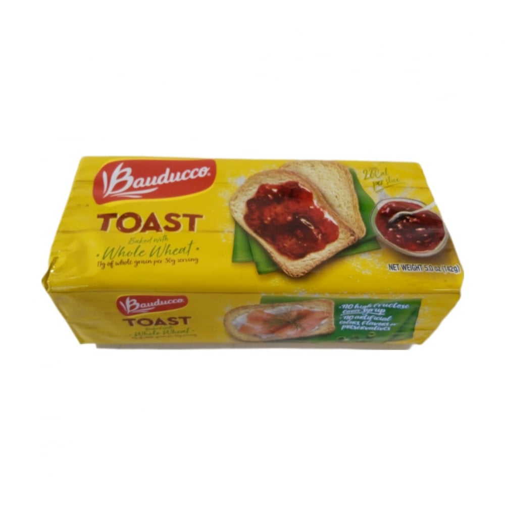 Tostadas horneadas con trigo integral Bauducco (142 g / 5 oz)