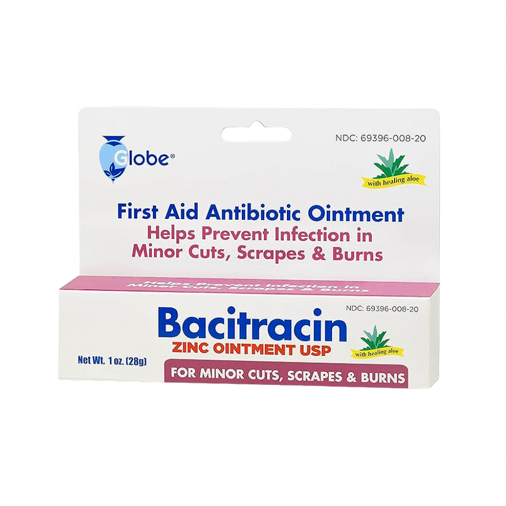 Ungüento de bacitracina zinc (28 g / 1 oz)
