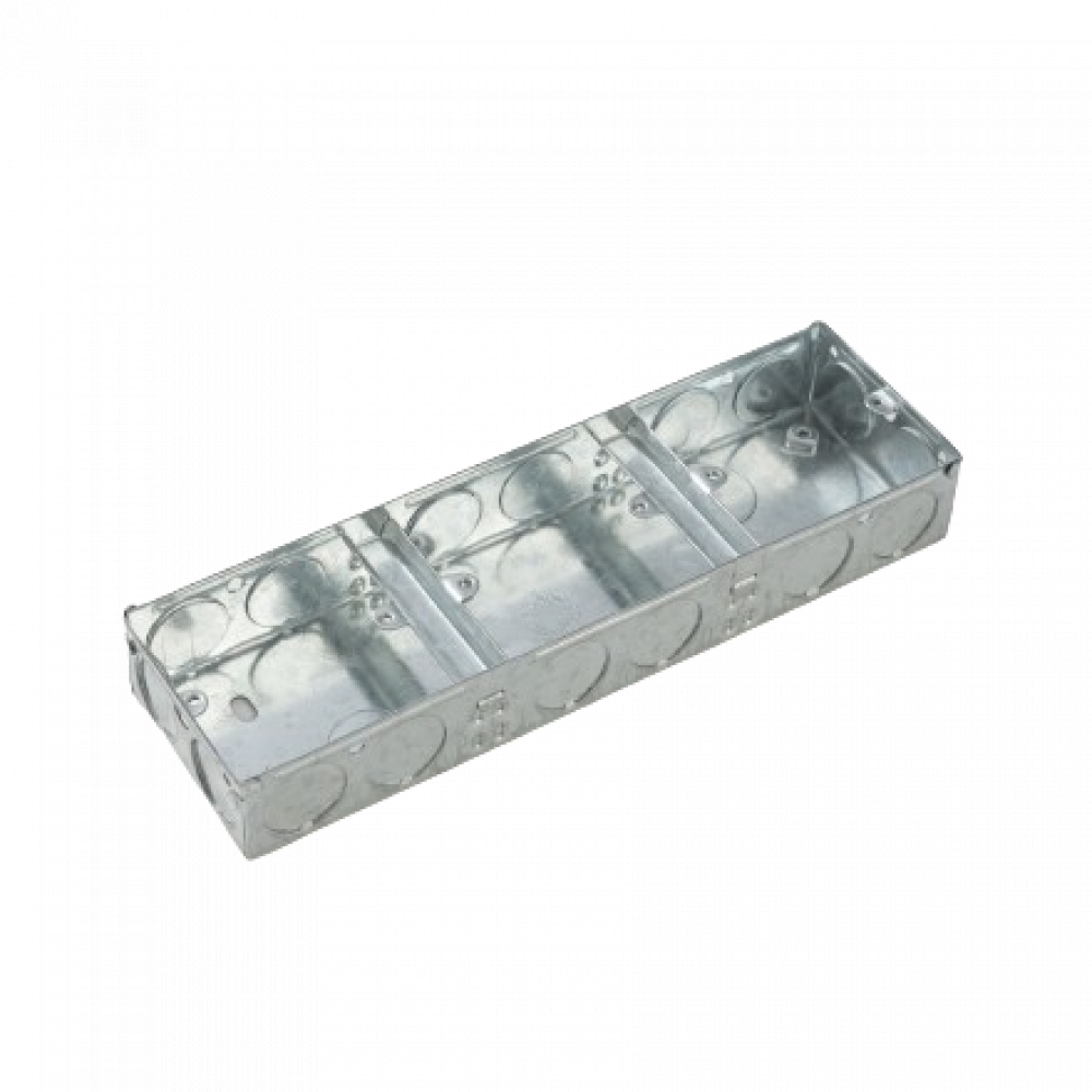 Caja de conexiones de hierro galvanizado 245 mm x 72 mm