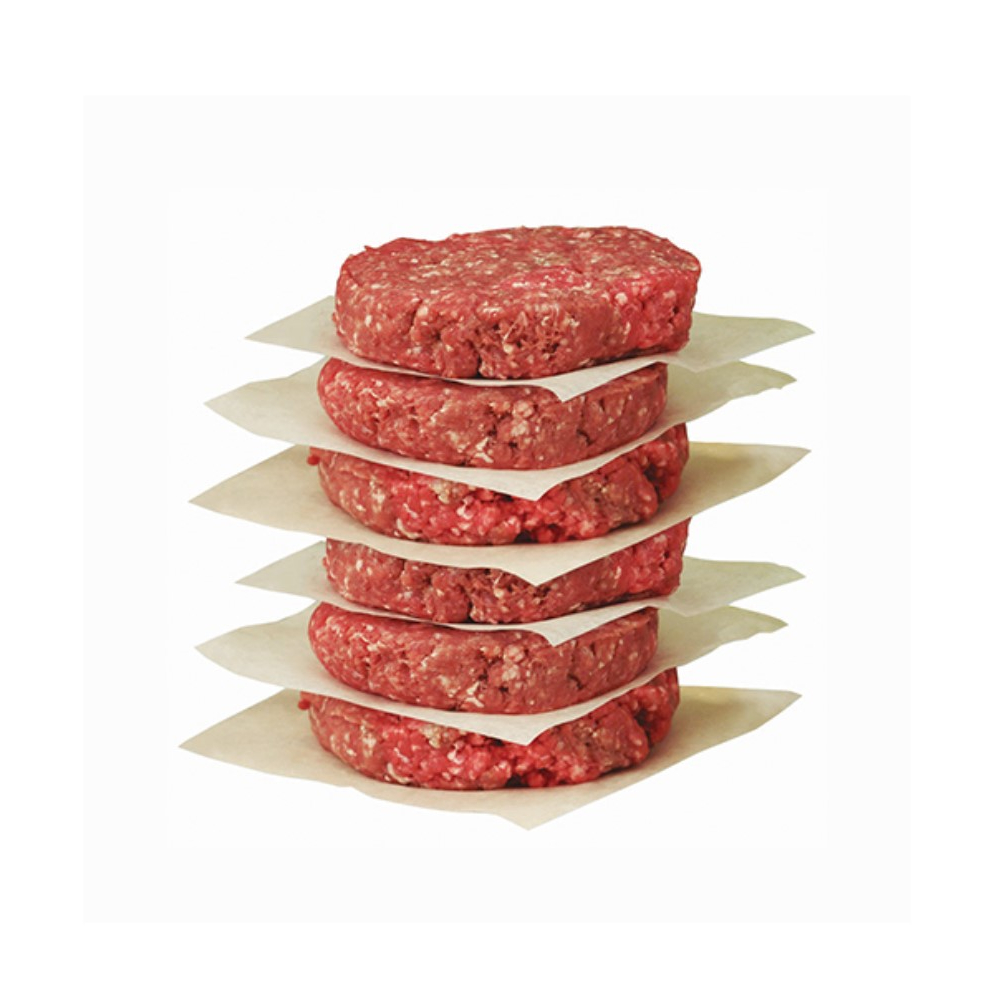 Hamburguesas de res (6 x 100 g / 3.52 oz)