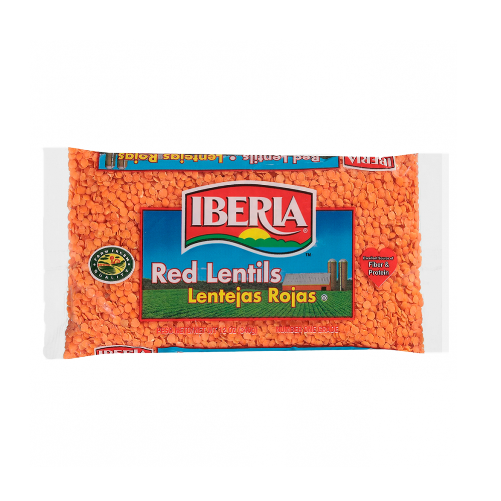 Lentejas rojas Iberia (340 g / 12 oz)