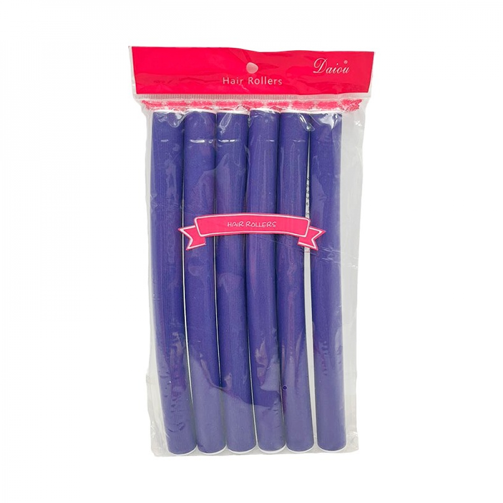 Rolos grandes flexibles para cabello Daiou (6u)