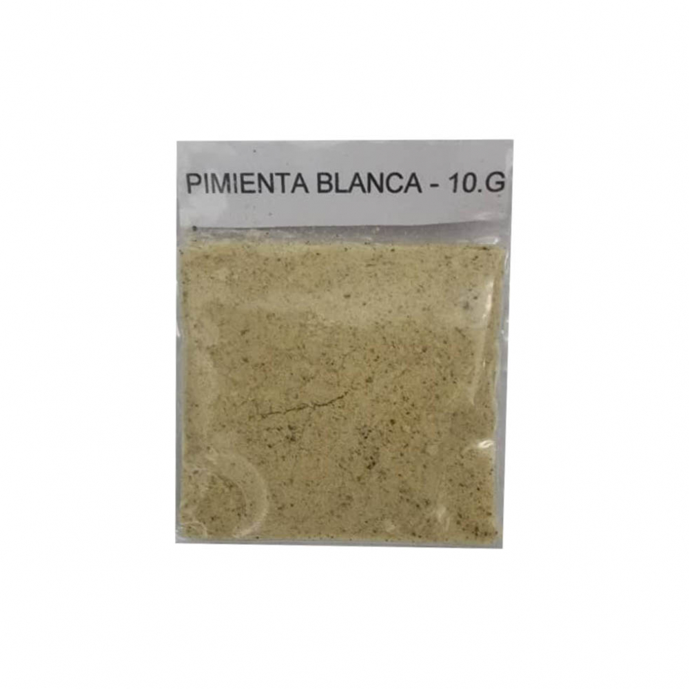 Pimienta blanca en polvo (10 g)