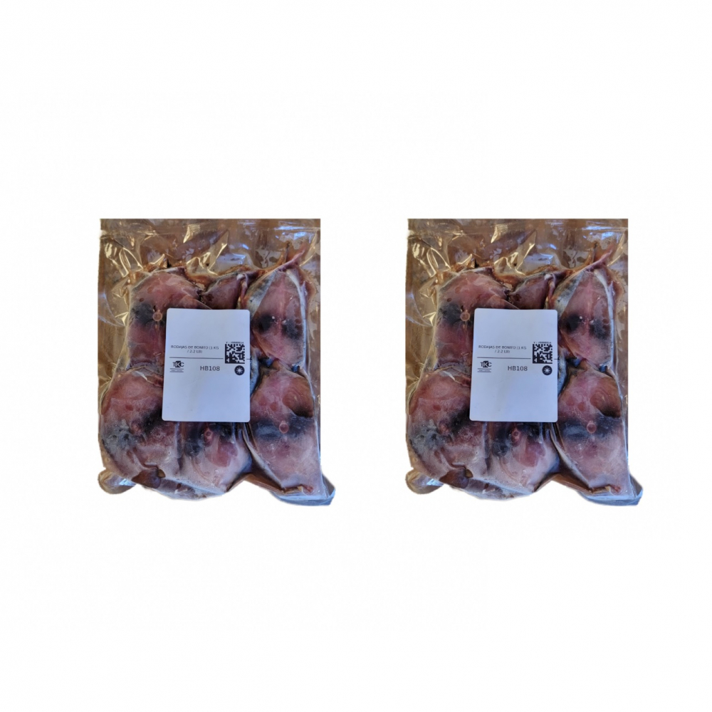 Rodajas de bonito (2 x 1 kg / 2.2 lb)