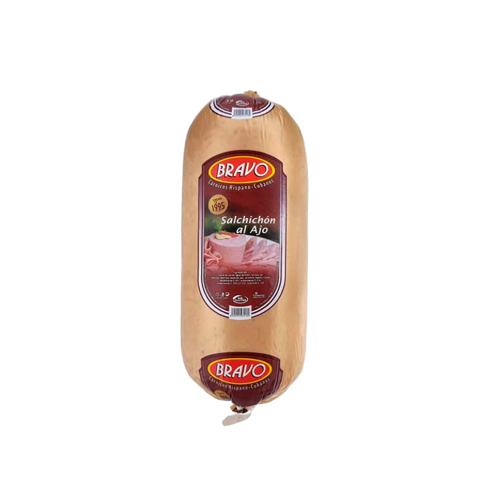 Salchichón al ajo Bravo (2 kg / 4.4 lb)