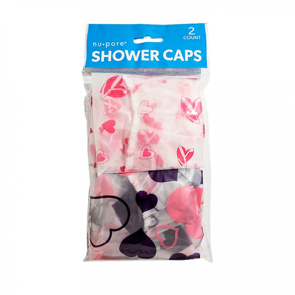 Gorro de ducha para baño (2 U)