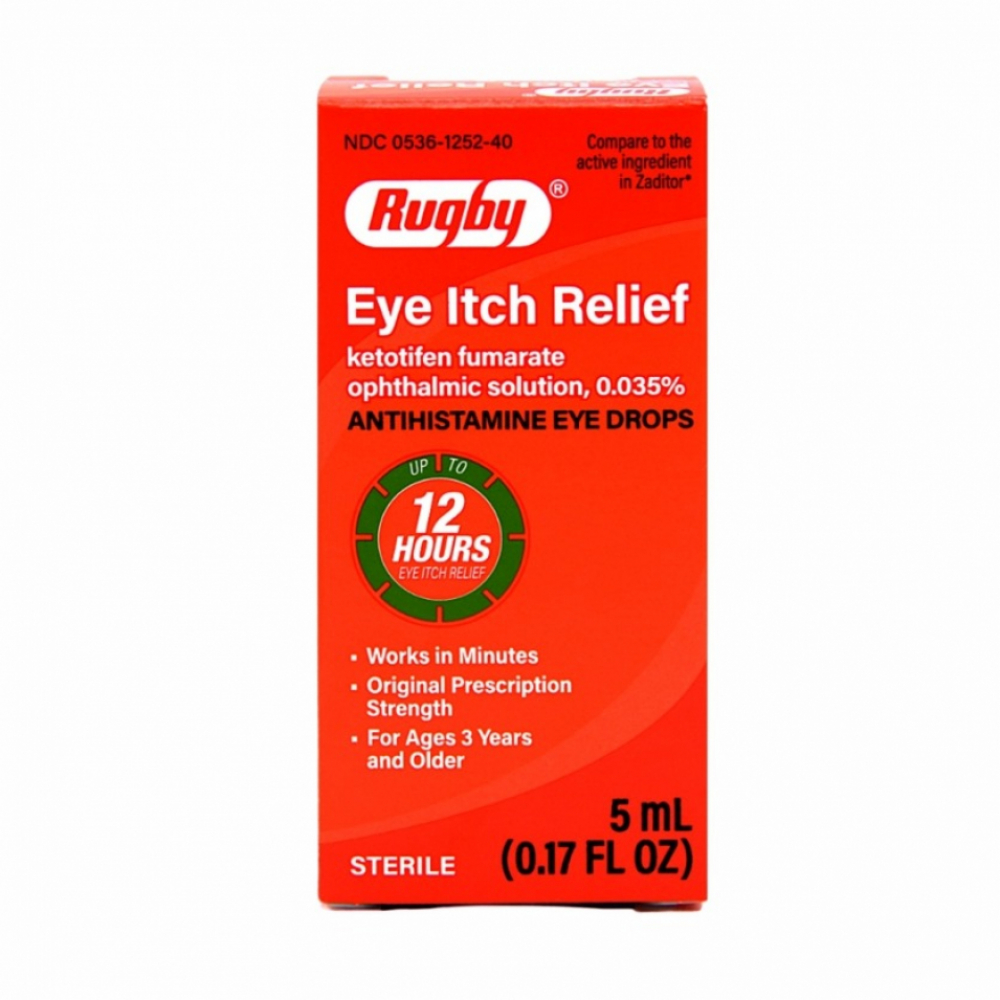 Solución oftálmica de fumarato de ketotifeno 0.035% (5ml / 0.17 fl oz)