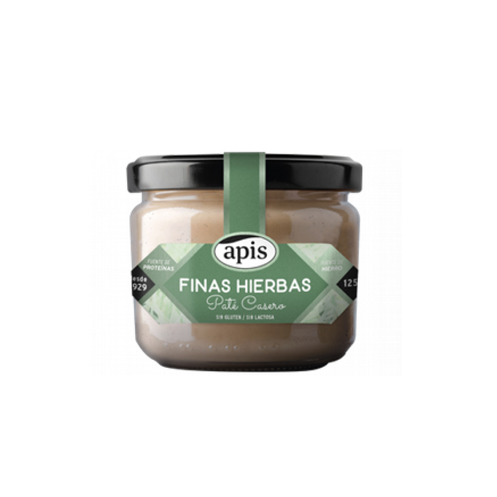 Paté casero de hígado de cerdo a las finas hierbas Apis (125 g / 4.41 oz)