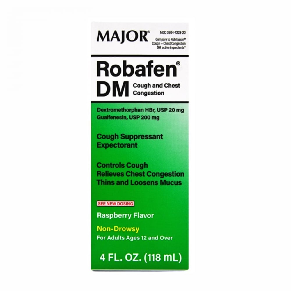 Dextrometorfano 20 mg + Guaifenesina 200 mg (118 ml / 4 oz)