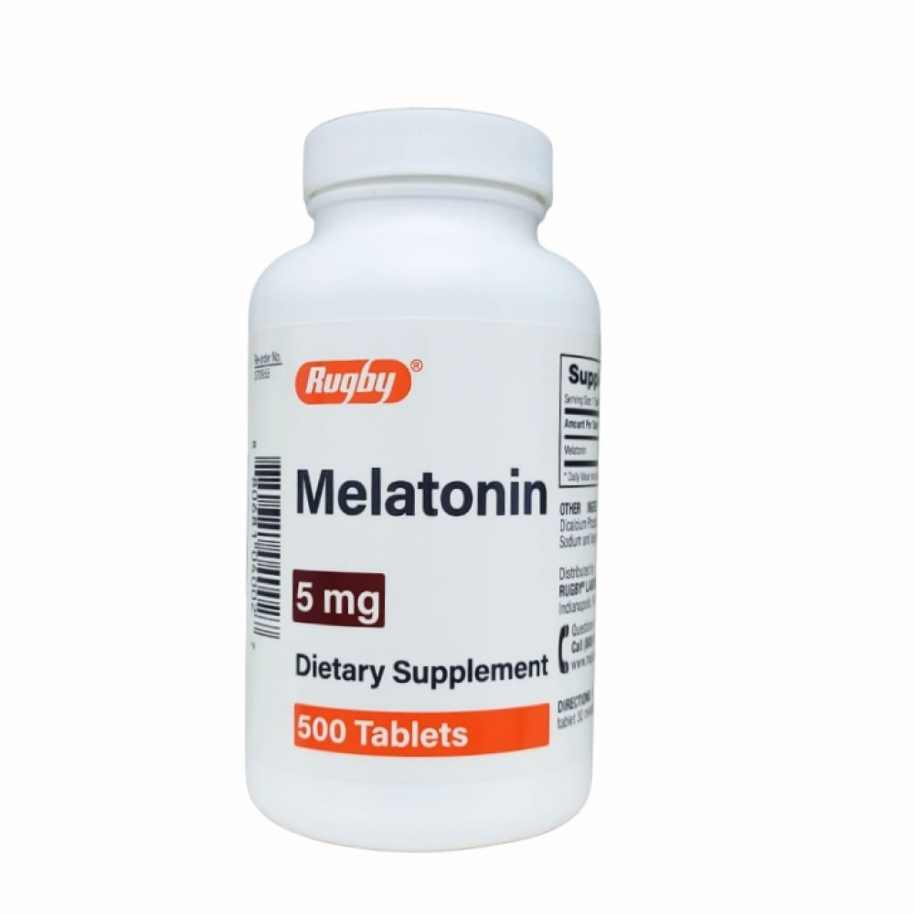 Melatonina 5 mg (500 tabletas)