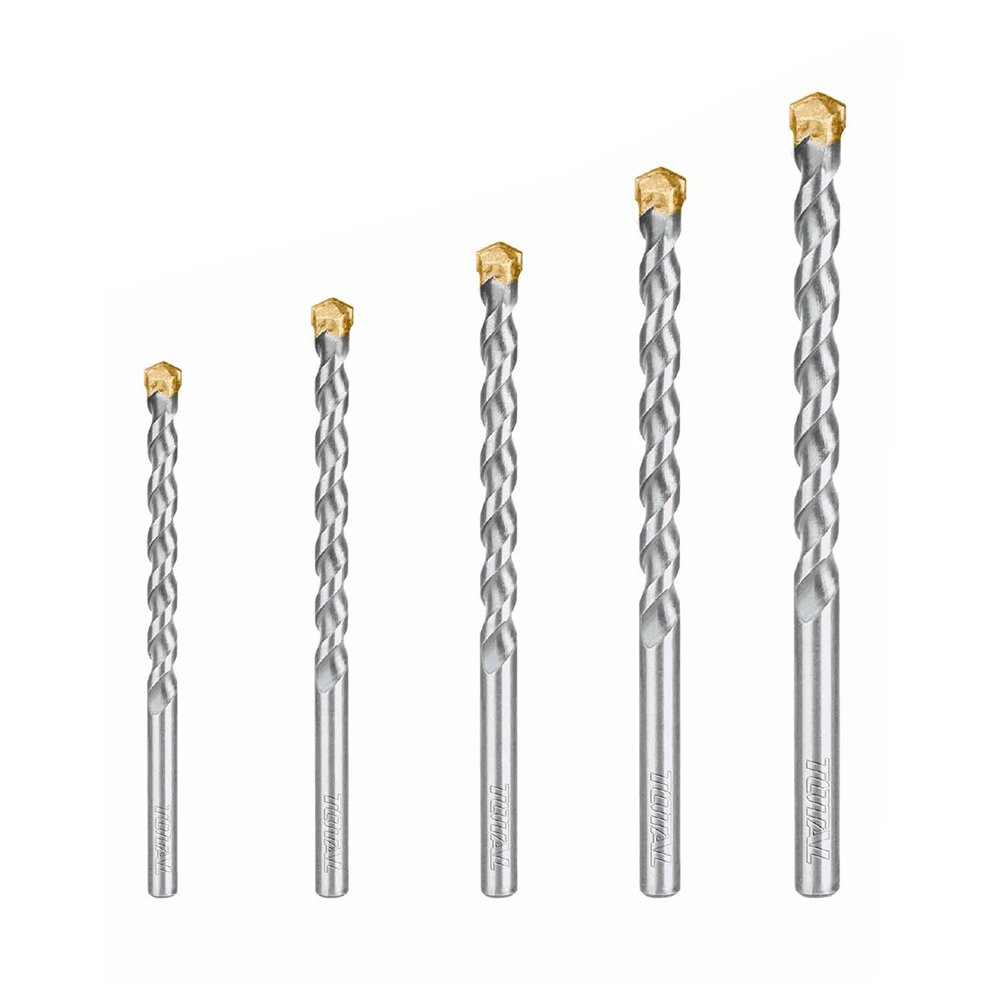 Juego de 5 brocas para albañilería UTACSD5055 Total Tools