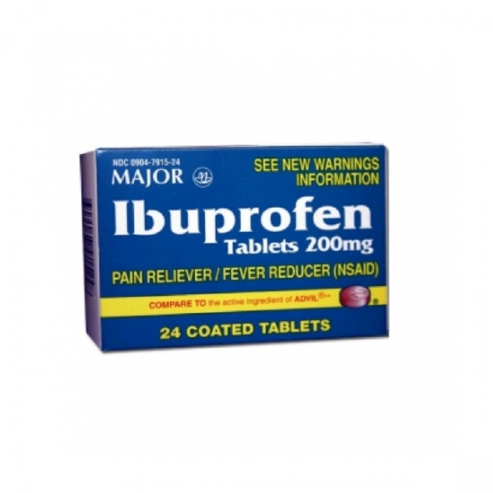Ibuprofeno 200 mg (24 Tabletas)