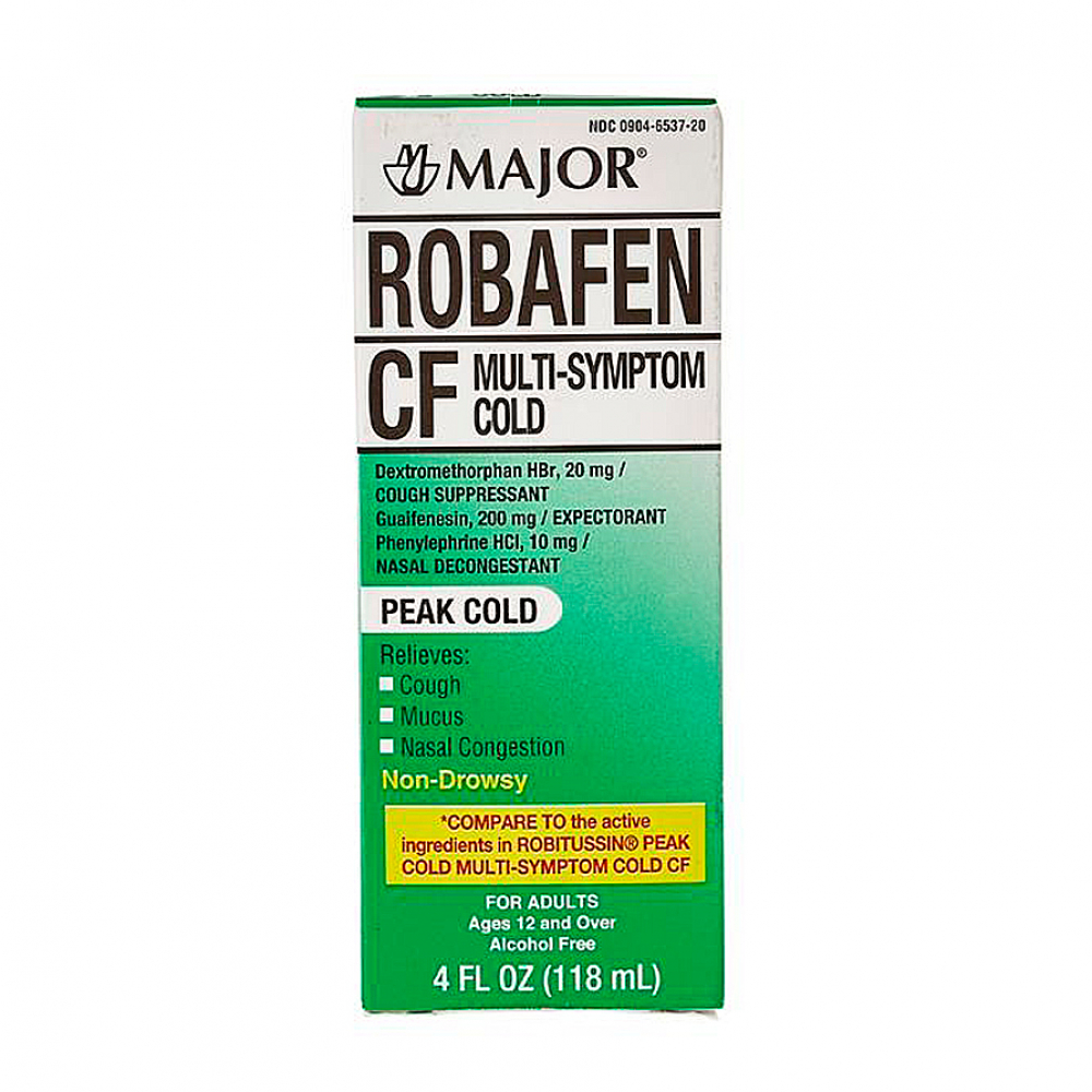 Dextrometorfano 20 mg + Guaifenesina 200 mg (118 ml / 4 fl oz)