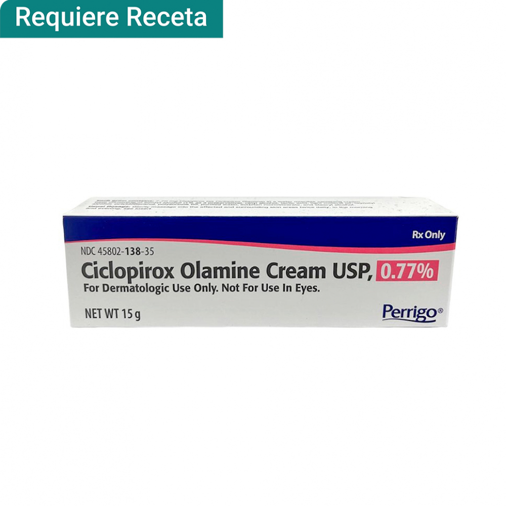 Ciclopirox Crema de Olamina 0.77 % (15 g)