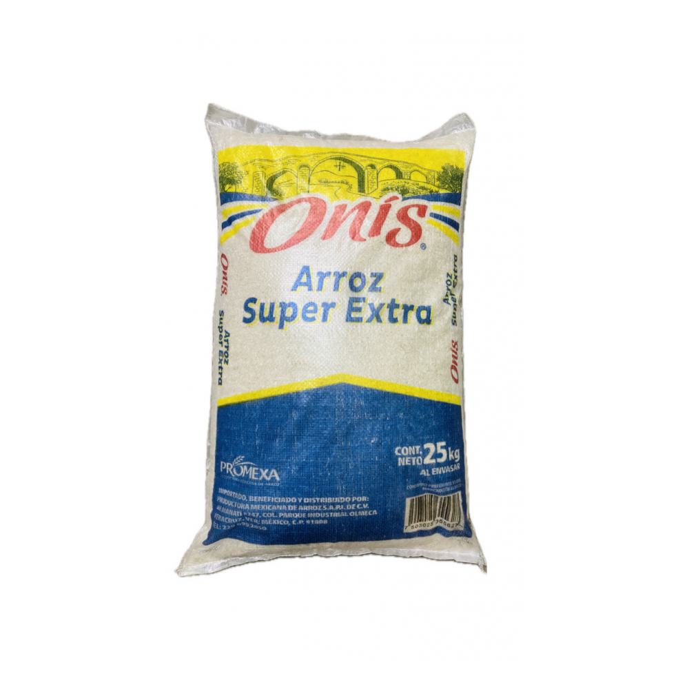 Arroz Super Extra Onís (25 kg / 55.12 lb)