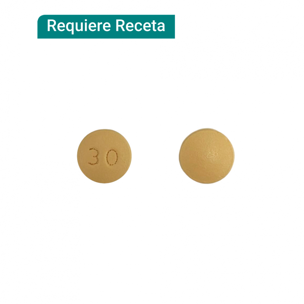 Nifedipino de liberación prolongada 30 mg (1 tableta)