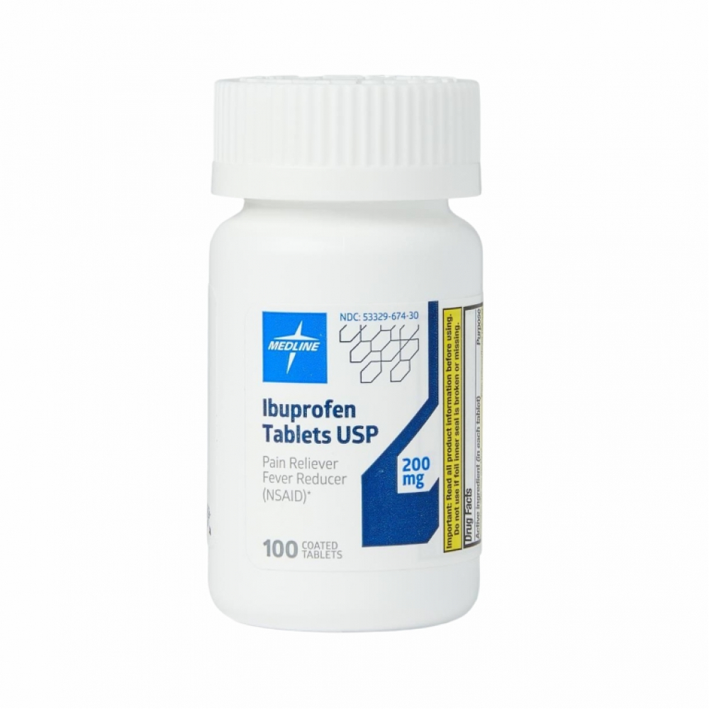 Ibuprofeno 200 mg (100 tabletas)
