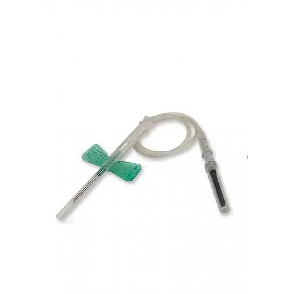 Aguja mariposa para extracción de Sangre 21G x 19 mm