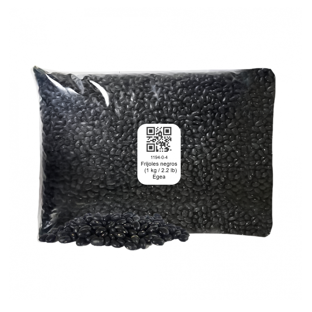 Frijoles negros (1 kg / 2.2 lb)