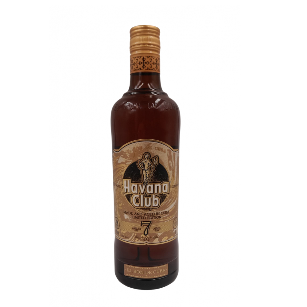Botella de ron Añejo 7 años -Edición Limitada 2023- Havana Club (70 cl)