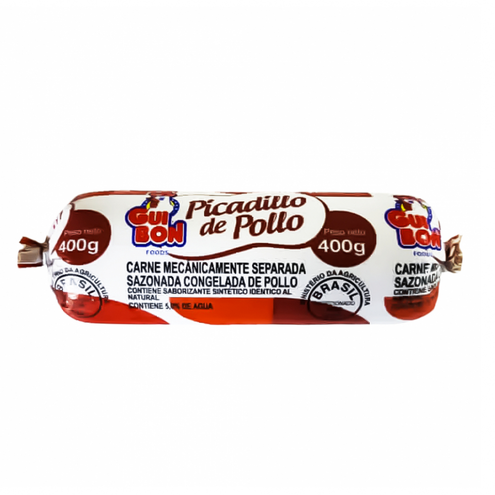 Picadillo de pollo MDM sazonado GuiBon (400 g / 12.1 oz)