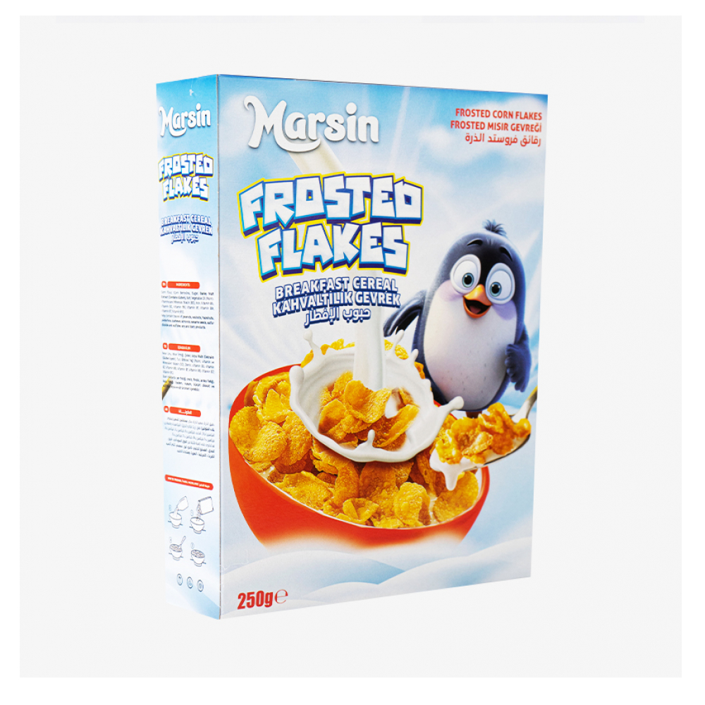 Cereal Copos de Maíz Glaseados Marsin (250 g / 8.82 oz)