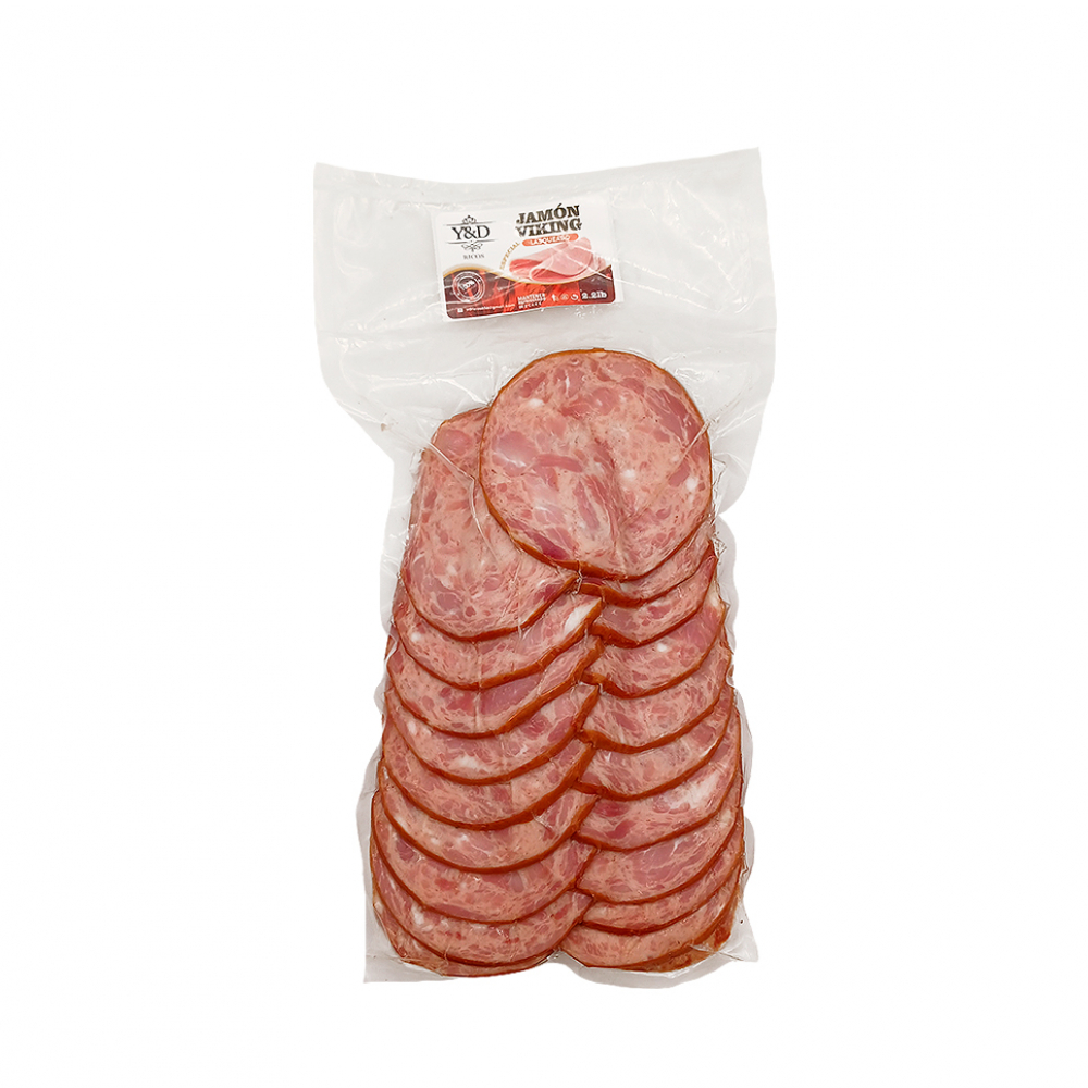 Jamón viking especial lasqueado Y&D Ricos (1 kg / 2.2 lb)