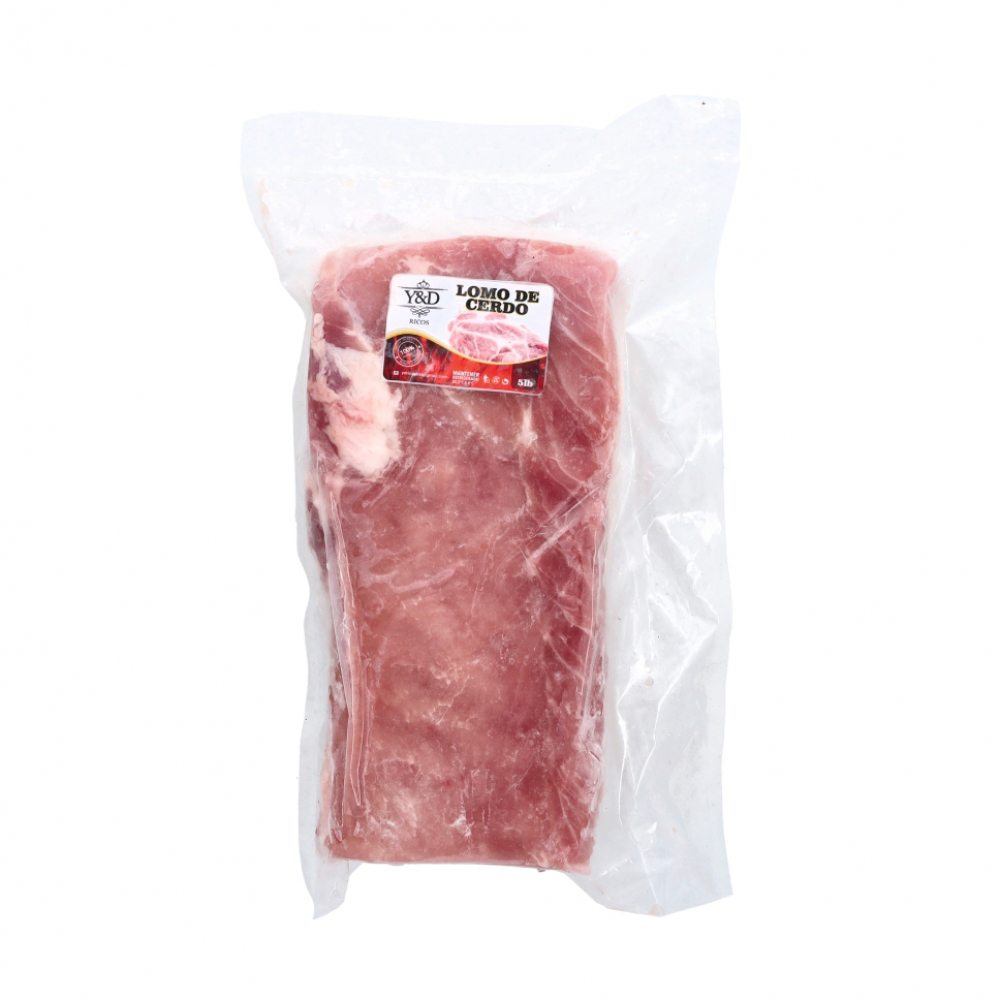 Lomo de cerdo sin piel y sin hueso Y&D Ricos (2.27 kg / 5.0 lb)