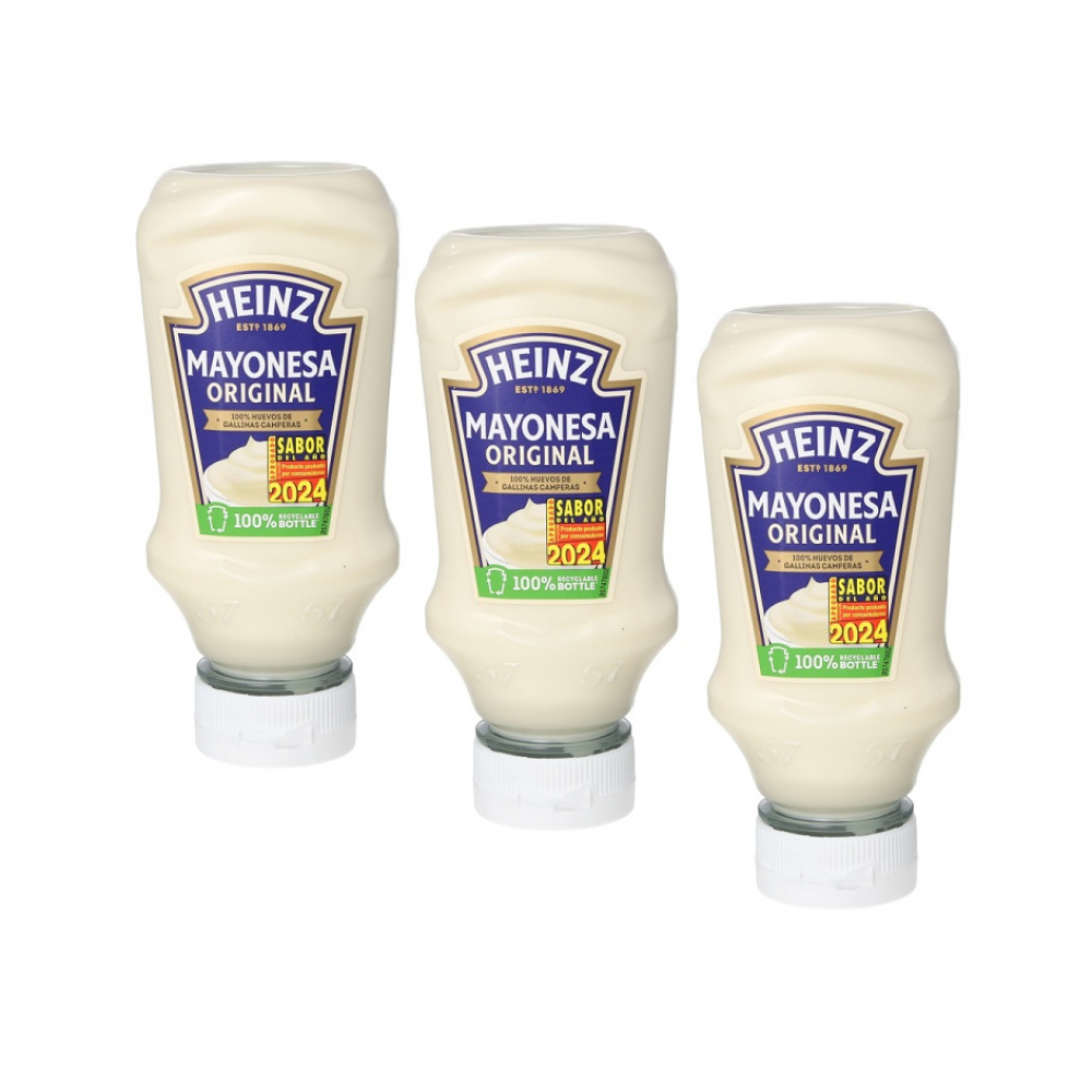 Mayonesa original Heinz (3 x 220 ml)