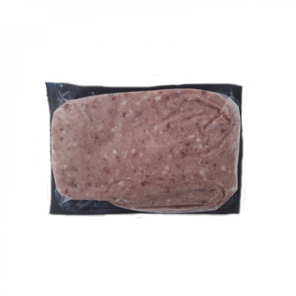 Masa de hamburguesa vacuno-cerdo Karmac (500 g / 1.1 lb)