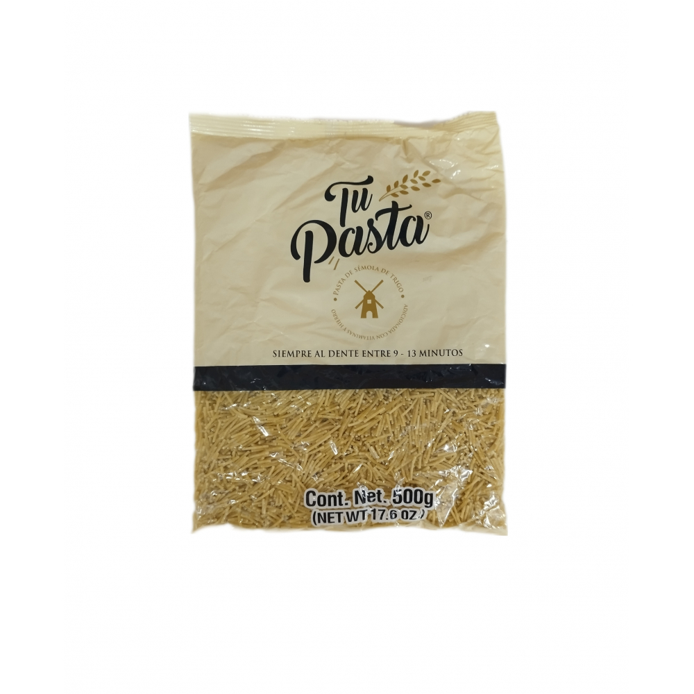 Pasta fideo Tu Pasta (500 g / 1.10 lb)